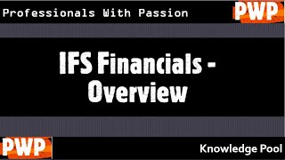 IFS ERP - IFS Financials - Overview screenshot 4