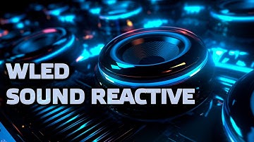 WLED Sound Reactive - ESP32 WROOM с микрофоном, добавляем функцию светомузыки