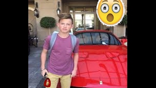 JACOB SARTORIUS GETTING HIS DREAM CAR AT AGE OF 14 FERRARI 458 - REAL FOOTAGE Week ly Musical ly