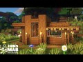 Minecraft :: Smallest House tutorial｜How to Build a Wooden House in minecraft #181