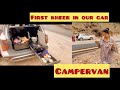 Our first camping with our campervan  first kitchen in campervan  unexplored jammu episode 1