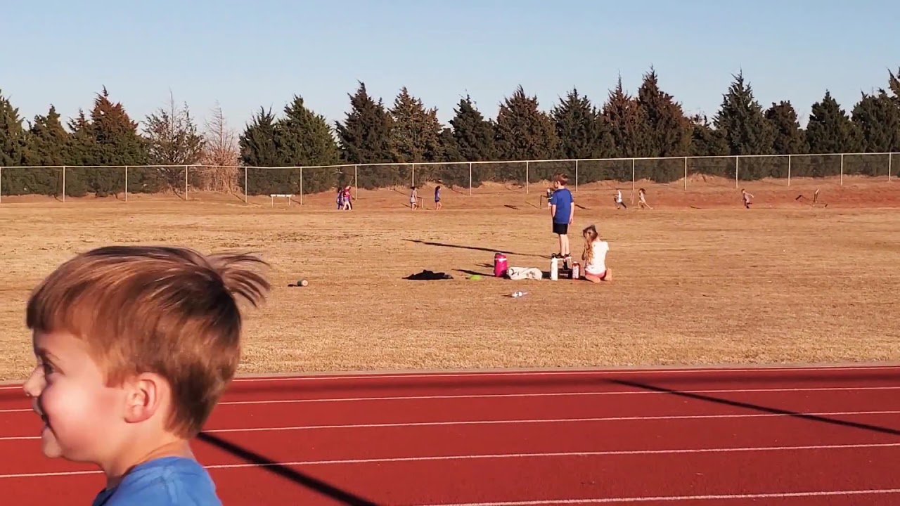 First 100 Meter Dash - YouTube