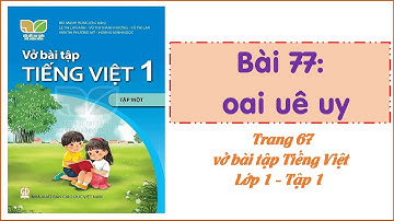 Vở bài tập Tiếng Việt - Lớp 1- Kết nối tri thức - Tập 1-  Bài 77: oai uê uy - Trang 67