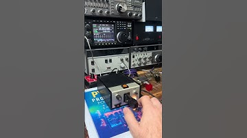 A little CW on my vintage Ten Tec electronic single lever paddle keyer.