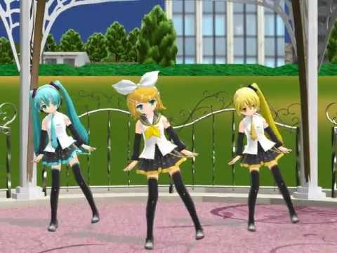 【MMD】らぶ式ちびリン【 ストロベリー☆ 】撮影してみました