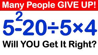 This Equation Stumps Everyone! Can You Solve It?