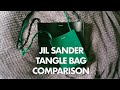 Jil Sander Tangle Bag Small & Medium Comparison/Review | Men's Fashion & Style