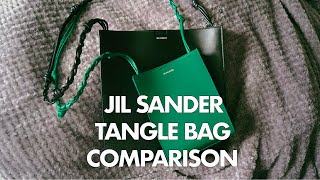 Jil Sander Tangle Bag Small & Medium Comparison/Review | Men's Fashion &  Style