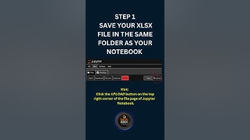 How to Upload an Excel File to Jupyter Notebook (Python Tutorial in 10 Seconds)