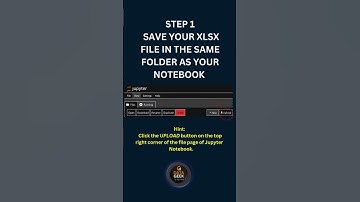 How to Upload an Excel File to Jupyter Notebook (Python Tutorial in 10 Seconds)