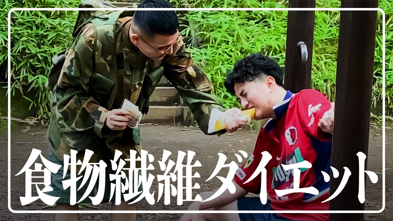 【過酷】食物繊維で我流ダイエット【カナメストーン】