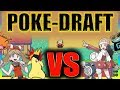 We DRAFT a Team of RANDOM Pokemon.. Then we FIGHT!