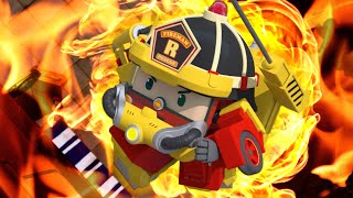 Fire Evacuation Training Series│Best Fire Safety Series🚒│Cartoons for Kids│Robocar POLI TV