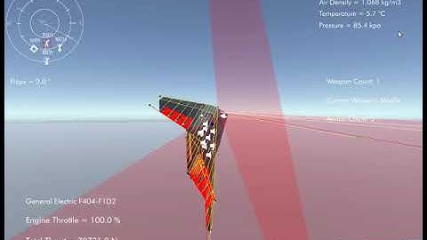 Silantro Unity3D Flight Simulator: F-117 Night Hawk Combat Flight + Landing