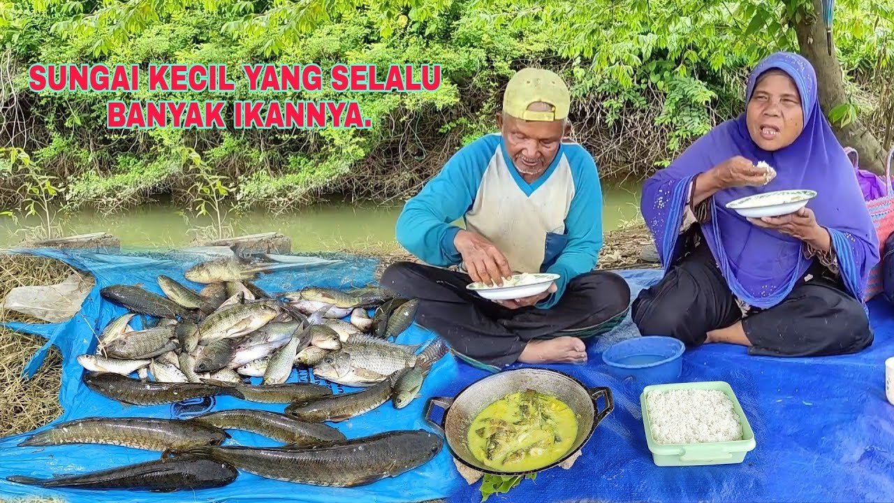 SUNGAI KECIL YANG SELALU BANYAK IKANNYA.
