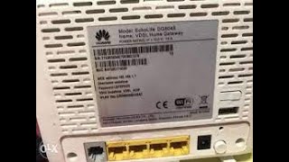 تشغيل روتر فودفون vdsl dg8045 على شركة we