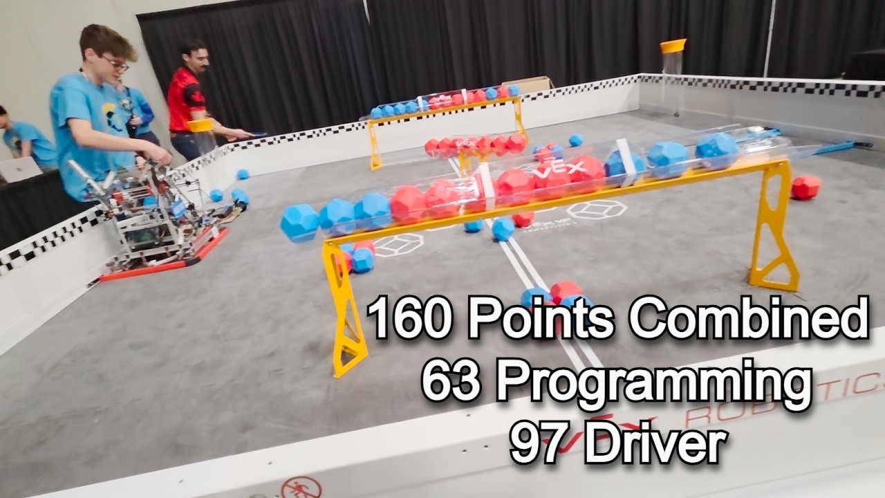 45519X 160 Official Skills (5th in Mecha Mayhem) | VEX Push Back