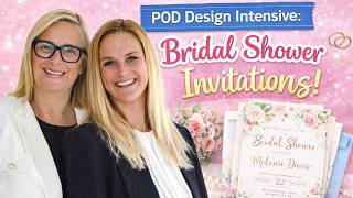 POD Design Intensive Bridal Shower Invitations