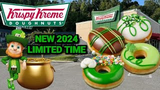 Krispy Kreme St. Patricks Day 2024 Doughnuts Lineup Review - Pigeon Forge