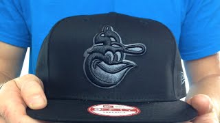 Orioles Coop 'FADEOUT SNAPBACK' Black-Grey Hat by New Era