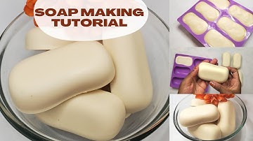 How To Make Soap | Beginner Soap Making | Cold Process | Shea Butter Soap | Recipe Included