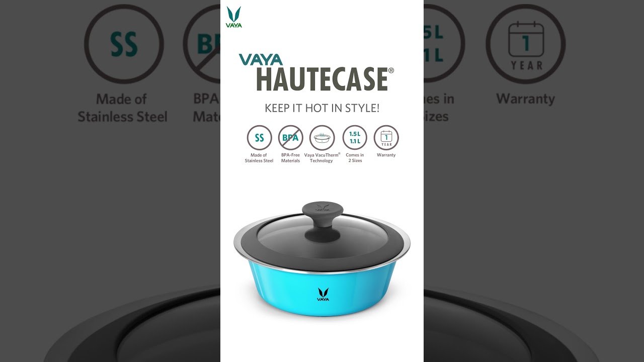 World's First Vacuum-insulated Casserole