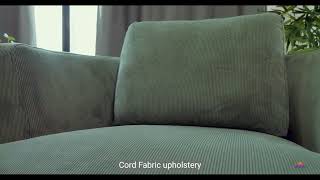 Charlotte Fabric Swivel Chair in Olive | Introduction | Vivin Imports #homedecor #furniture