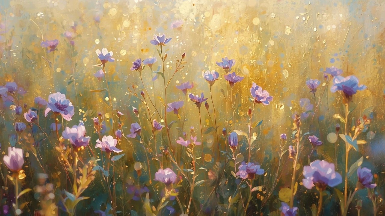 Vintage Floral Free Tv Art Wallpaper Screensaver Home Decor Oil Painting Digital Sprawling