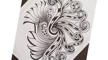 VervePattern//Zenpattern Verve// Verve Pattern Art//Zentangle Art