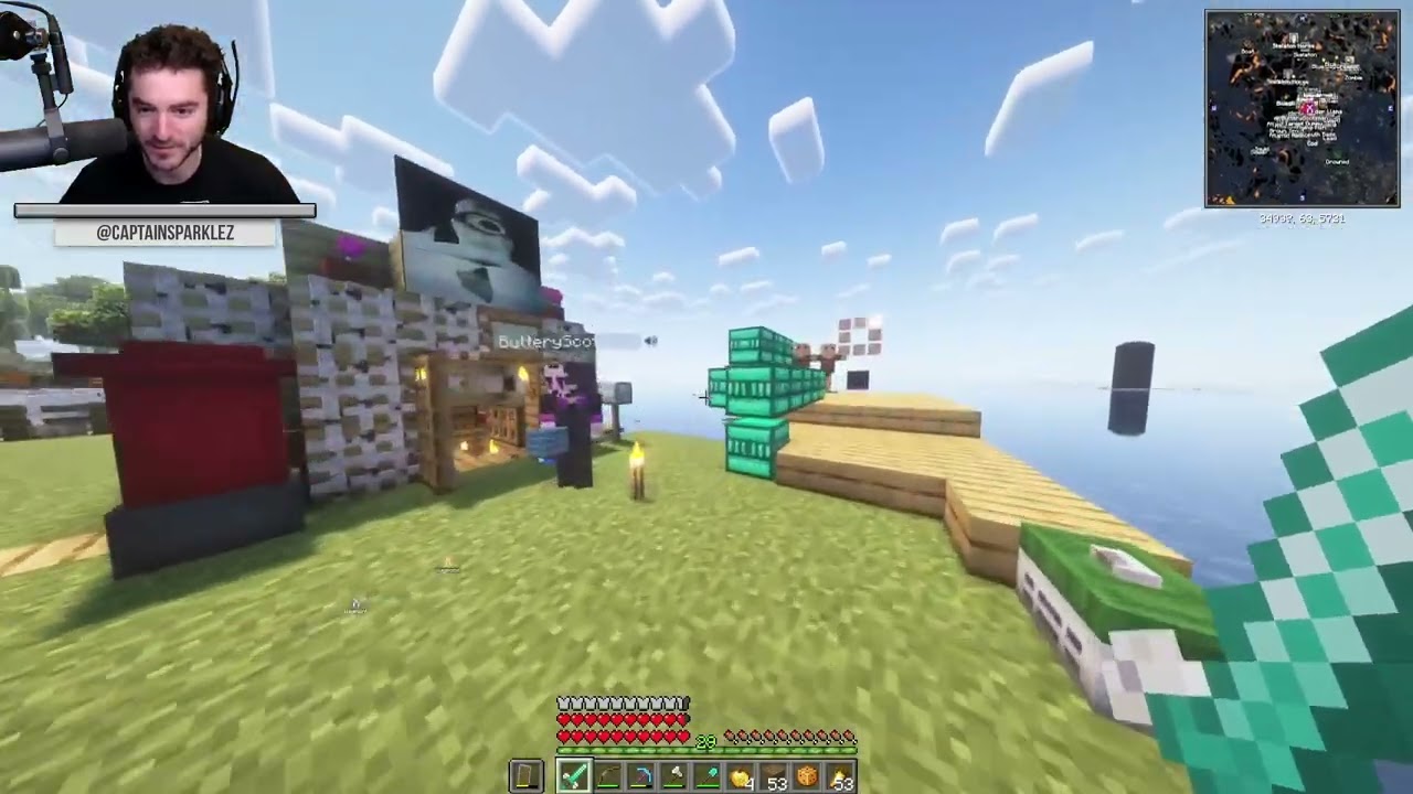 CaptainSparklez “Minecraft: Scum SMP Ep. 4" Cut Clips