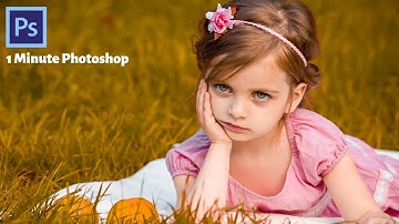 Autumn Effect Editing Photoshop | 1 Minute Photoshop (Free preset)