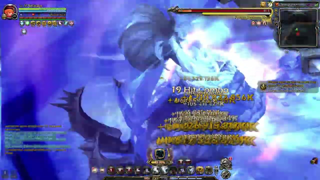 Dragon Nest: Frozen Typhoon Kim LB 17 - Gladiator Solo