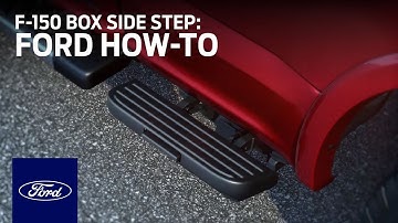 F-150 Box Side Step | Ford How-To | Ford