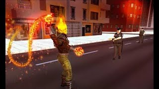 ► Ghost Skull Fire Hero Rider City Rescue Mission - Ghost Rider Superhero Escape Android Gameplay screenshot 1