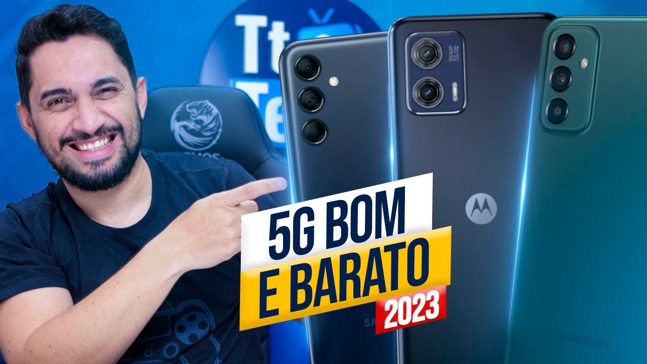 Celular 5G MAIS BARATO para COMPRAR em 2023 [TOP 5 MELHORES] - YouTube