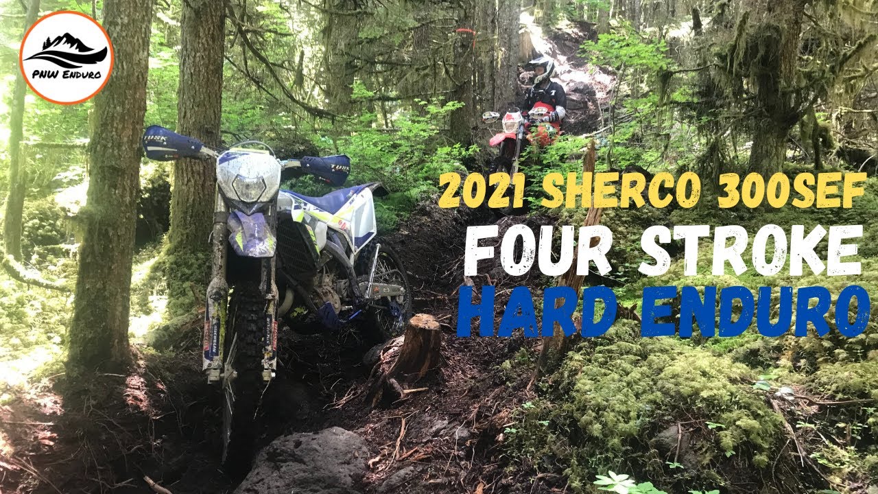 Gnarly Trails On A Four Stroke -2021 Sherco 300SEF Factory