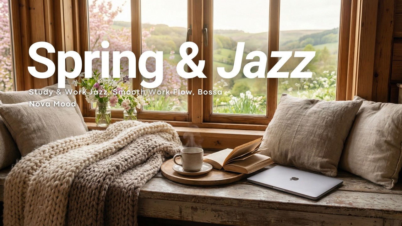 Spring Bossa Nova 🌸 Relaxing Jazz for Study & Work Focus - YouTube