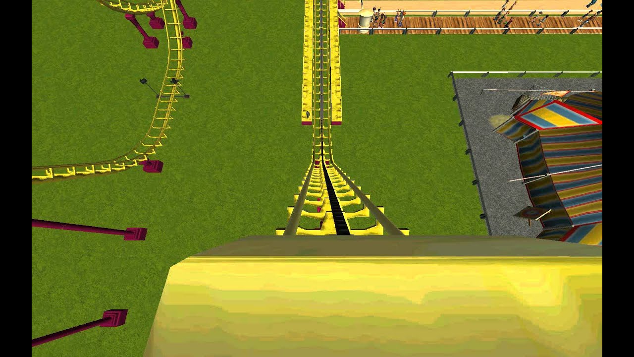 RCT3: Boomerang POV Knotts Berry Farm Recreation - YouTube