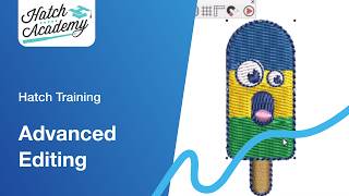 Advanced editing in Hatch by Wilcom software