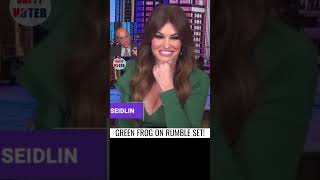 Kim Guilfoyle:  Dems out to Get Trump, with Judge Larry Seidlin...   GIANT GREEN FROG ON RUMBLE SET!
