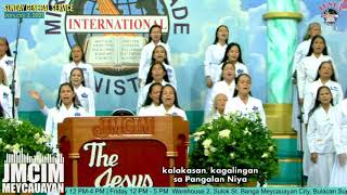 Video thumbnail of "Magdiwang Tayo JMCIM Meycauayan Bulacan Adults Choir January 3, 2021"