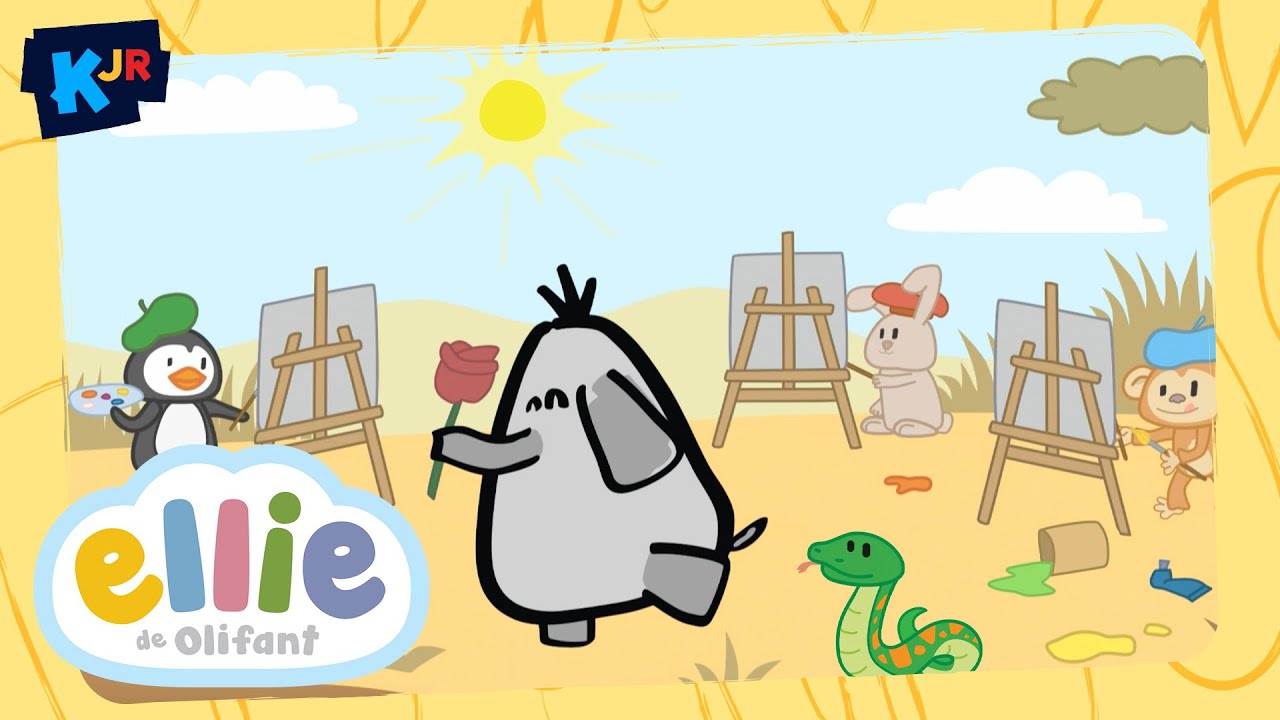 Schilderen | Ellie de olifant | Reeks 1 | Aflevering 5