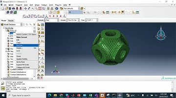 Convert object in STL file into CAE file using ABAQUS