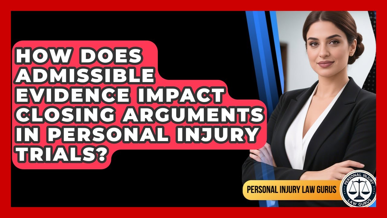 How Does Admissible Evidence Impact Closing Arguments In Personal ...