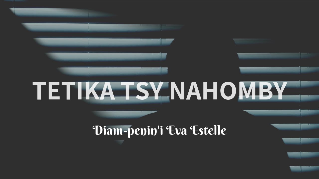 Tetika tsy nahomby  - Tantara an'onjampeo malagasy