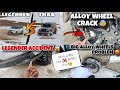 Legender Vs Thar Off-roading Gone Wrong❌ | Alloy wheel🛞 cracked😰 & Bumper Damaged😡 | भारी Nukshan🫣