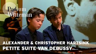 Alexander &amp; Christopher Hartsink - Petite suite: deel 2. Cortège - Debussy | Podium Witteman