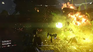HELLDIVERS 2 Clearing Heavy Bug Nest under a minute!