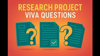 Research Viva Questions Part 4 For 4Th Year Mbbs