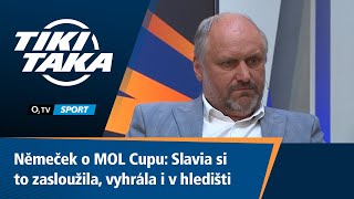 TIKI-TAKA: Němeček o MOL Cupu: Slavia si to zasloužila, vyhrála i v hledišti screenshot 2